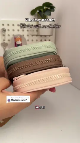 Replying to @FindNins_ choose your color nalang. Whether team neutral, pink, light colors or dark colors ka, may choices ka 🥰 Grabe sobrang worth it talaga ng mini and compact wallet from Bash! 🩷🤎💚 #Bash #wallet #walletforwomen #recommendations #miniwallet 