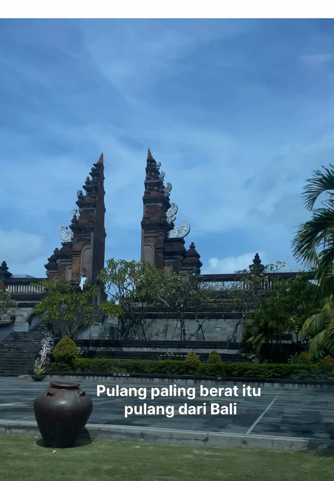Bali bukan hanya tempat, tapi perjalanan menemukan diriku sendiri. See you soon  🪷🤍  #fyp #BaliVibes #GoodbyeBali #SeeYouBali #BaliJourney #BaliTrip #BaliHoliday #BaliIsland #BackToReality #LeavingBali #BaliEscape #BaliDays #BaliMagic #BaliLove #TravelVibes #TravelWithMe #TravelDiary #VacationMood 