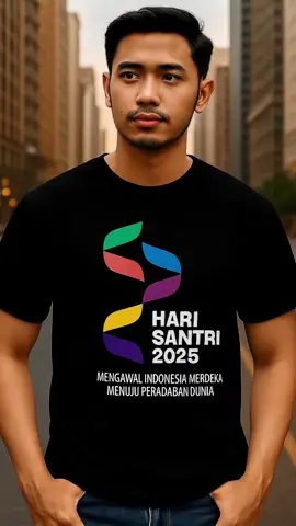 Kaos HSN Hari Santri Nasional 