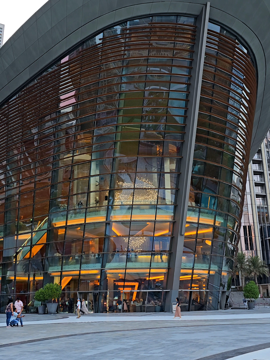 Mind-Blowing Evening View Dubai Downtown UAE #viral #travel #uae #Dubai 