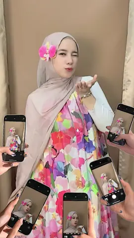 dress flower 👉🏻 @nveny14  #dresspantai #dressflower #foryoupage 