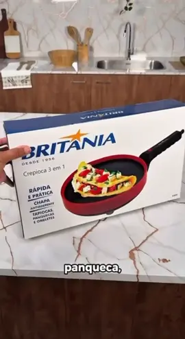 #Panqueira #elétrica  #Crepioca #Britânia #2em1 