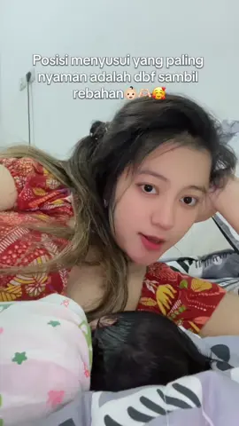 tapi jangan sampe ketiduran ya moms🥰❤️😁