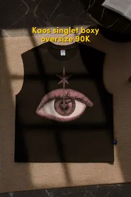 Rekomendasi oblongan boxy oversize kece geng😎#kaossingletpria #singlet #foryou #fashiontiktok #fyp 