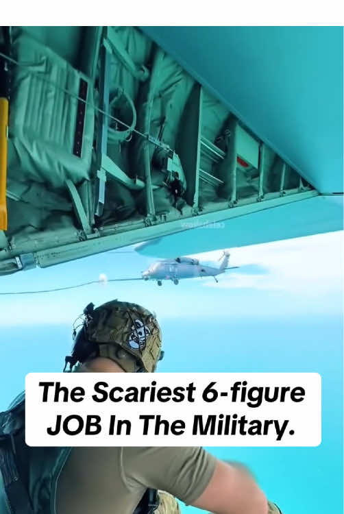Most people think this is a dream job — until they’re 30,000 feet in the sky guiding mid-air refueling missions. From turbulence to helicopters shaking on contact, it's life-threatening precision. #MilitaryFacts #AviationTok #USAirForce #CoolJobs #LearnOnTikTok
