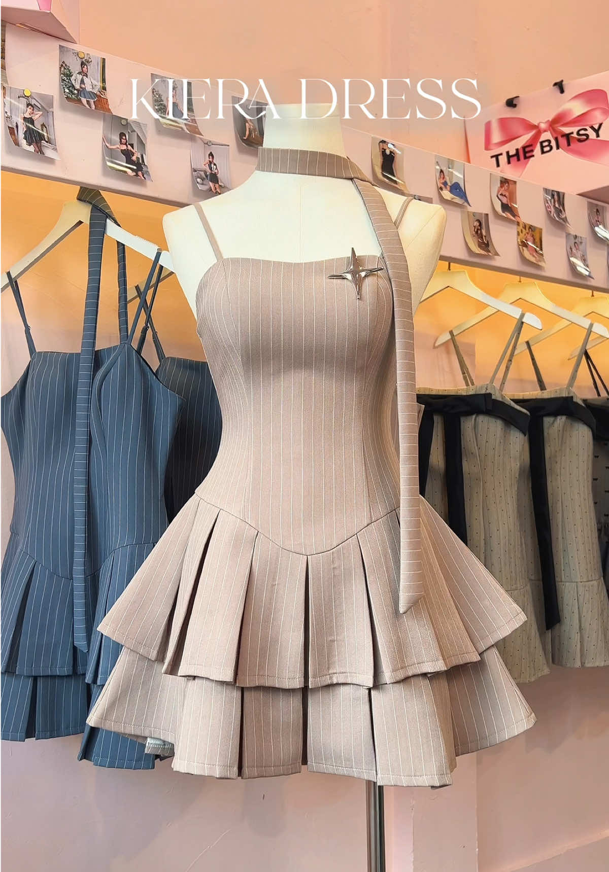 🧋🧋 Kiera Dress x Polaris Charm trình làng tone màu trà sữa ngọt lịm lun cả nhà ơi 😱😱