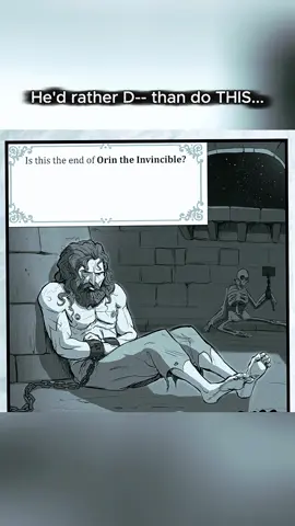He'd rather D** than do THIS... #fantasy #humor #comicdub #knight #shapeshifter 