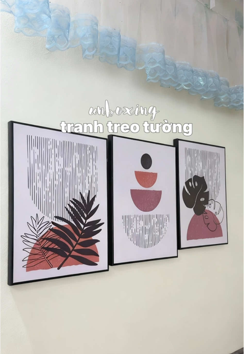 decor xinh lắmm💗 #decor #tranhtreotuong #tranhtreotuongtrangtri 