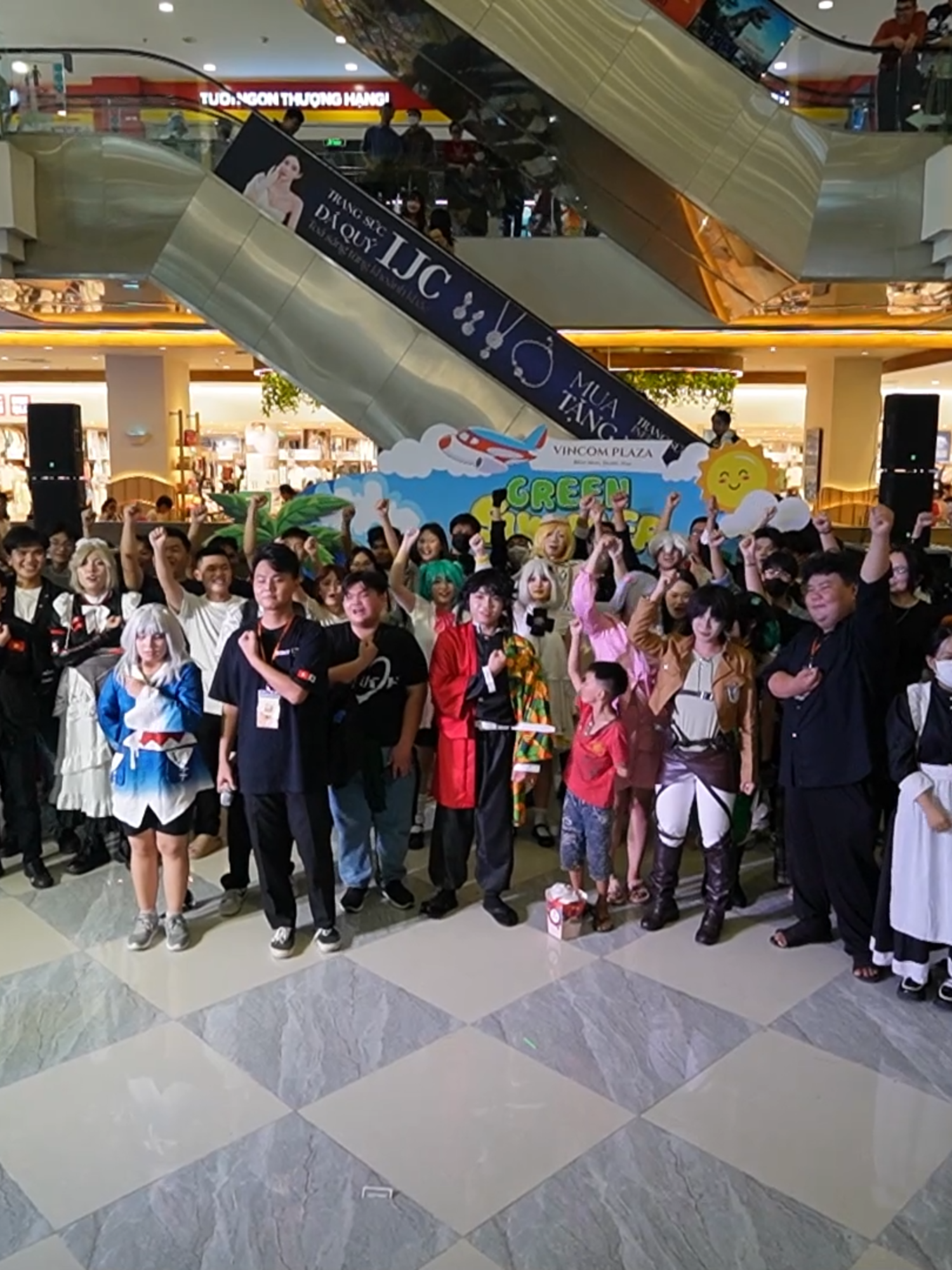 Shinzo wo Sasageyo - Random Dance #himafiesta #randomdance #Vincomplazabienhoa #cosplay