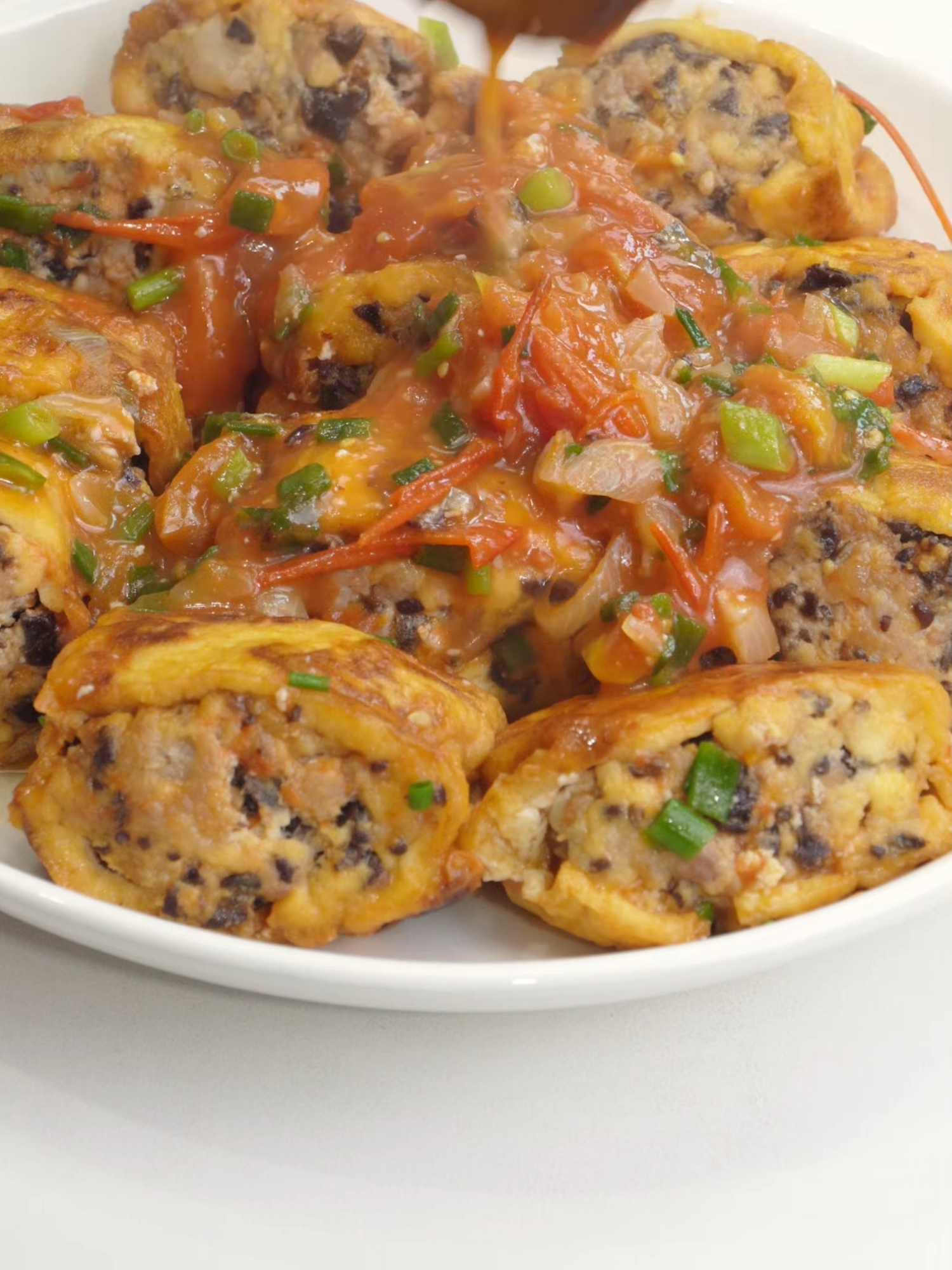 Cái món đậu nhồi thịt này lần nào làm là bọn trẻ con nhà tui nó cũng oánh chén hết sạch. ngon lắm luôn ấy các bác ạ, ăn với cơm đưa cơm lắm luôn. #Vtvcab #ancungtiktok