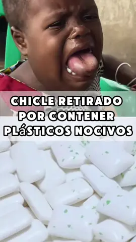 Guma de mascar retirada por contener plástico dañino #news #breakingnews #recall #chewinggum 
