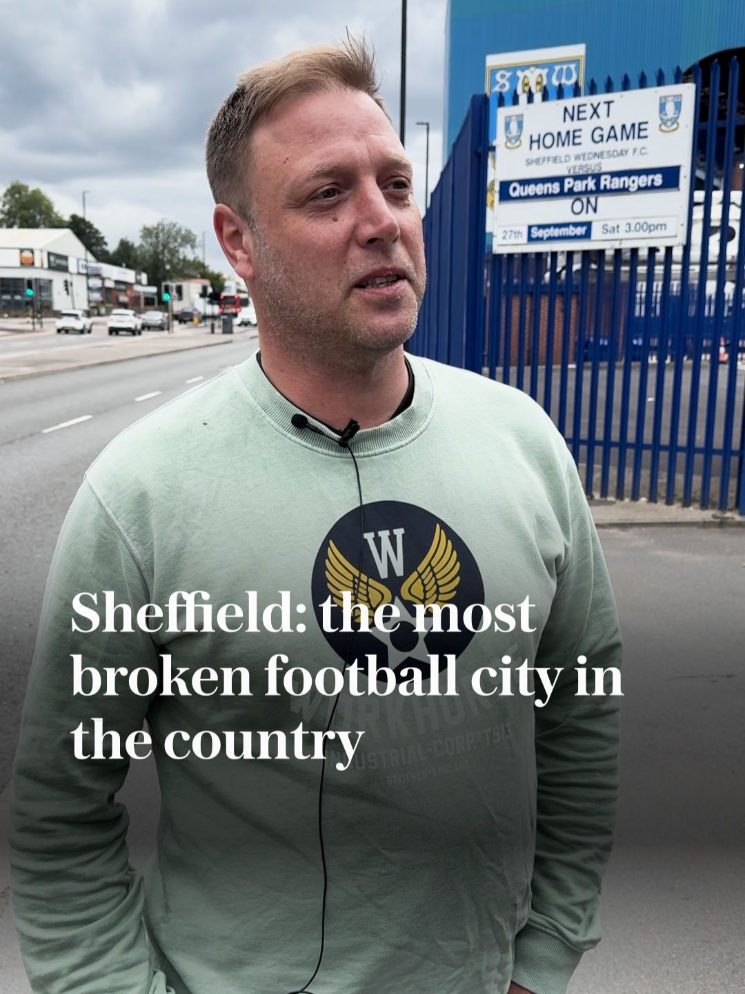 I walked streets with fans from most broken football city in the country Mike McGrath walks the three-and-a-half miles between Sheffield Wednesday and Sheffield United to gauge the anger of fans on both sides of the divide Click the link to find out more  #SWFC #SUFC #football #sheffield
