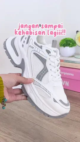 Jangan sampai kehabisan lagi sneakers kece satu ini! Udah restock guys 🤩 #spillpvn #pvnseorin #pvn #sepatusneakers 
