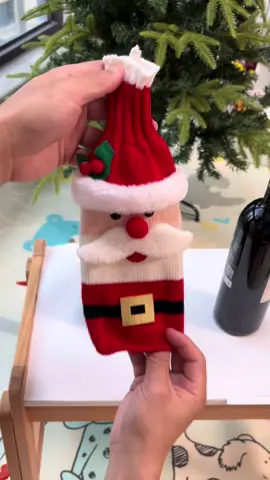 Christmas Bottle Cover 3-pcs