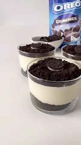 Cheesecake de Oreo 🍪✨ #postresenvaso #RecetaFacil #reposteriacasera #postresparavender #ingredientes 