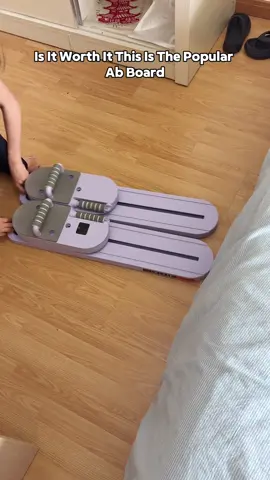 1 I’ve had for a little while now and can say it is great quality, fun to use and easy to store away. #abmachine #fitnessequipment #workoutathome #hotwave #fyp 