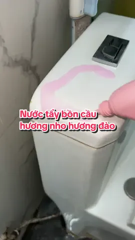Nước tẩy bồn cầu nhà vệ sinh hương nho hương đào 🥰 #nuoctayboncau #topgia #donnhadontet #nhatam 
