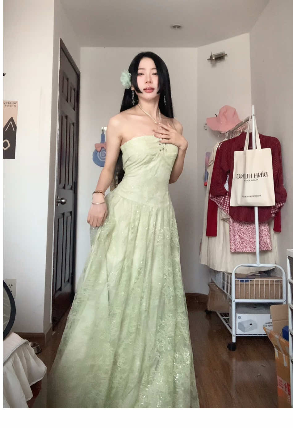 Công chúa Disney hay gì :> váy nhà @Amelie Official  #Amelie #fyp 