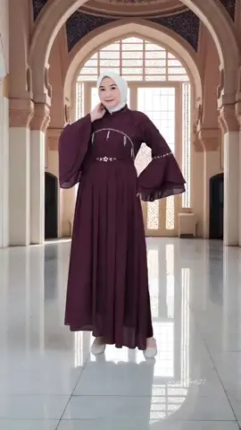 Zoya Dress Gamis Ceruty Baby Doll Premium Full Furing Mix Brukat Sapto Aplikasi Payet Mutiara Gamis Pesta Kondangan Terbaru Wanita Dewasa Muslimah 2025 #dress #gamis #ootdhijab #promoguncang1010 #gajiansale 