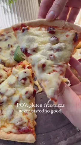 Pizza night, but make it gluten-free with added protein! 🍕  Save this recipe to try later & tag me when you make it! Ingredients:  2 eggs  1/2 cup organic cottage cheese  1/2 cup cheese, grated  1/4 cup organic butter, melted  1 1/2 cup tapioca flour  2 tbs. coconut flour  1 1/2 tsp. baking powder  1/2 tsp. sea salt  Directions:  Preheat the oven to 400 degrees F. In a mixing bowl, whisk together eggs, cottage cheese, grated cheese, and melted butter until smooth. Add tapioca flour, coconut flour, baking powder, and sea salt. Pour the batter into a high speed blender and blend until smooth. Transfer the dough to a parchment-lined baking sheet and shape into a pizza crust. Bake for 15 minutes. Remove from the oven, add your favourite sauce and toppings, then bake an additional 5 minutes until bubbly. Slice into 8 pieces and enjoy hot! #ProteinPizza #GlutenFreePizza #HealthyComfortFood #EasyDinnerIdeas #GlutenFreeEats #QuickAndEasyMeals #HealthyFoodie #FoodieReels #HomemadePizza #WeeknightDinner #GlutenFreeLife