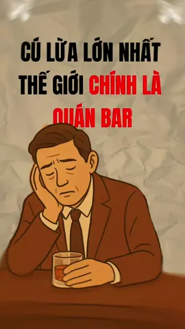Cú lừa lớn nhất thế giới chính là quán bar #bimat #tuduy #baihoccuocsong #trietlycuocsong #sachgoitenban 