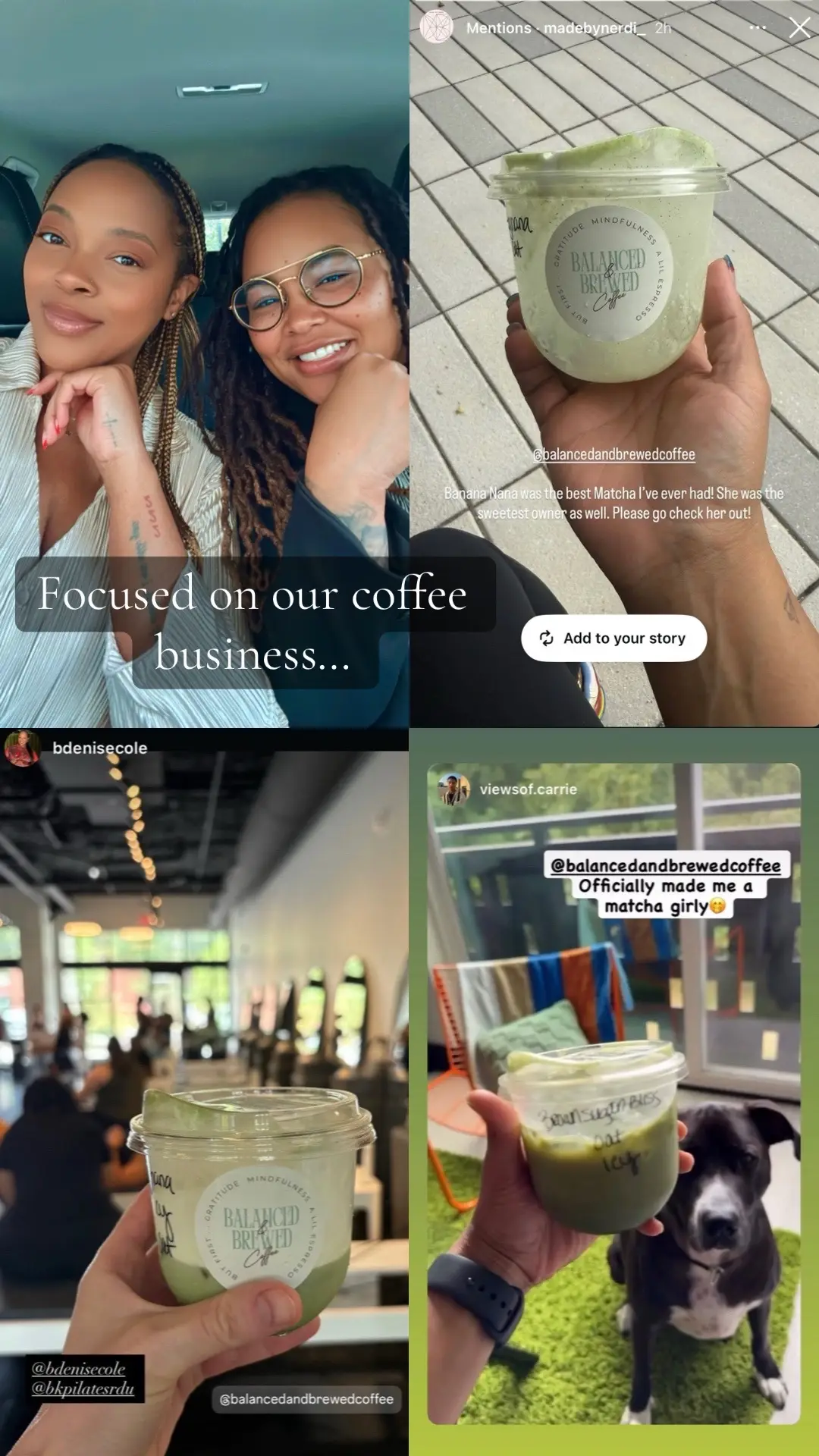 After tasting our coffee and matcha for the first time, you'll crave more. #coffee #matcha #business @On-The Go Espresso Vibes @Michelle Jo | Wellness Coach 