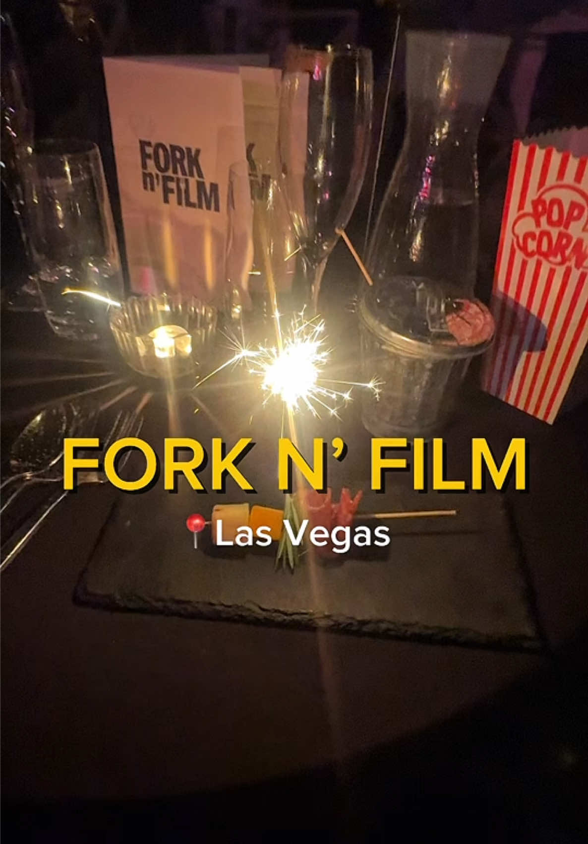 This was one of the most delicious and nostalgic experiences I’ve ever had! ✨🐀🥘👨🏽‍🍳 📍: @Fork n’ Film x @AREA15  #thingstodoinlasvegas #ratatouille #forknfilm #DinnerIdeas #lasvegas #area15 #thingstodothisfall #movienight #vegasthingstodo 