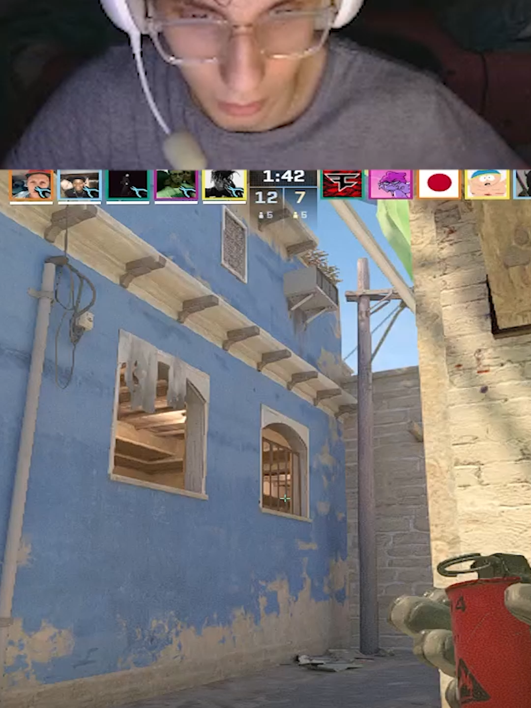 Cierro B siendo el primo de @branuelcs y pasa esto #cs2 #cs2clips #streamers #argentina