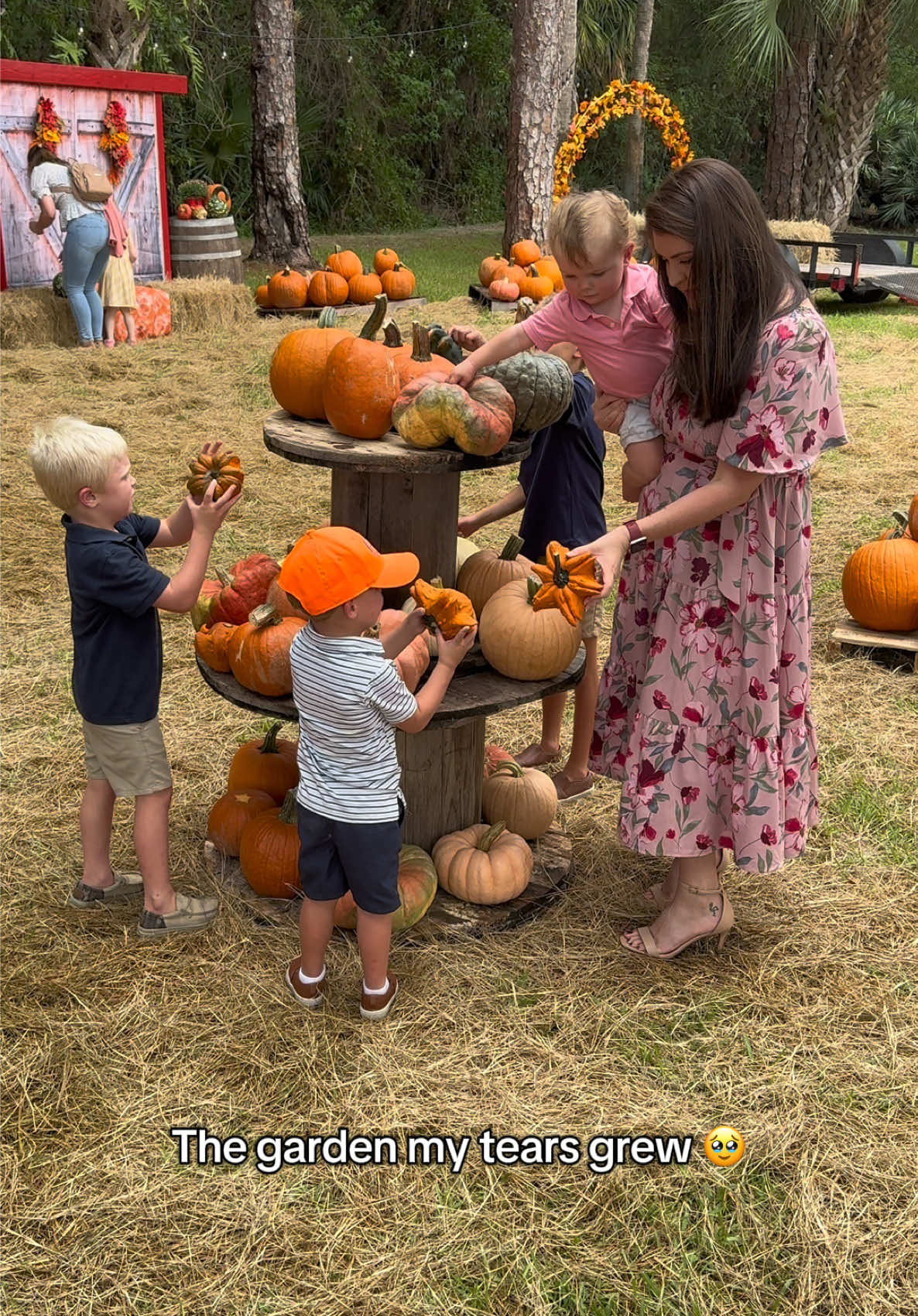 From infertility to foster care, every tear planted seeds. Now I look at this garden of boys God has given me and know—my tears really did grow a garden 🍂✨ #infertility #ChristianMom #testimony @loworship 