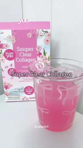 ผิวลื่น ใสขึ้น แถมอร่อยด้วย 😋🌸 #คอลลาเจน #กลูต้า #suuperclearcollagen #superyou #collagen 
