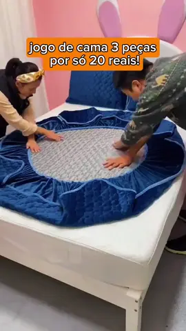 kit de cama 3 lençol por apenas 20 reais...😩😩