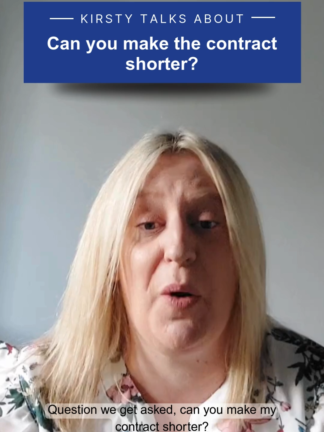 Can you make the contract shorter? Can you make the contract shorter?’ It sounds like a simple ask, right? But before you trim those pages, Kirsty explains why the real question isn’t about length at all… #businessadvice #businesslaw #businesstips #legaladvice #businesscoach