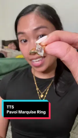 This 14k gold plated ring from @PAVOI is my favorite travel ring. No need to sacrifice the style and quality of your jewelry. And it’s also super affordable. So far no fading and tarnishing. 😍🤍 #pavoi #14kgoldplatedring #jewelry #travelring #luxjewelry 