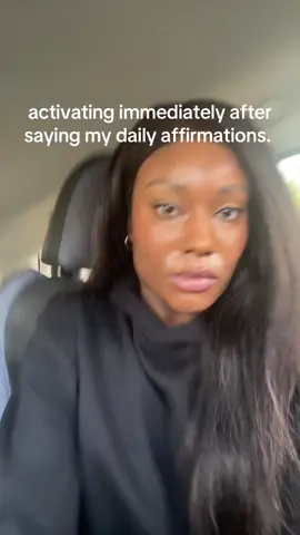 ACTIVATE immediately. This is honestly how I feel after hearing my affirmations. I feel an immediate shift. Head to my link if you want that same feeling!!  #creatorsearchinsights #affirmations #dailyreminder #audioaffirmation #fearlessmindset 