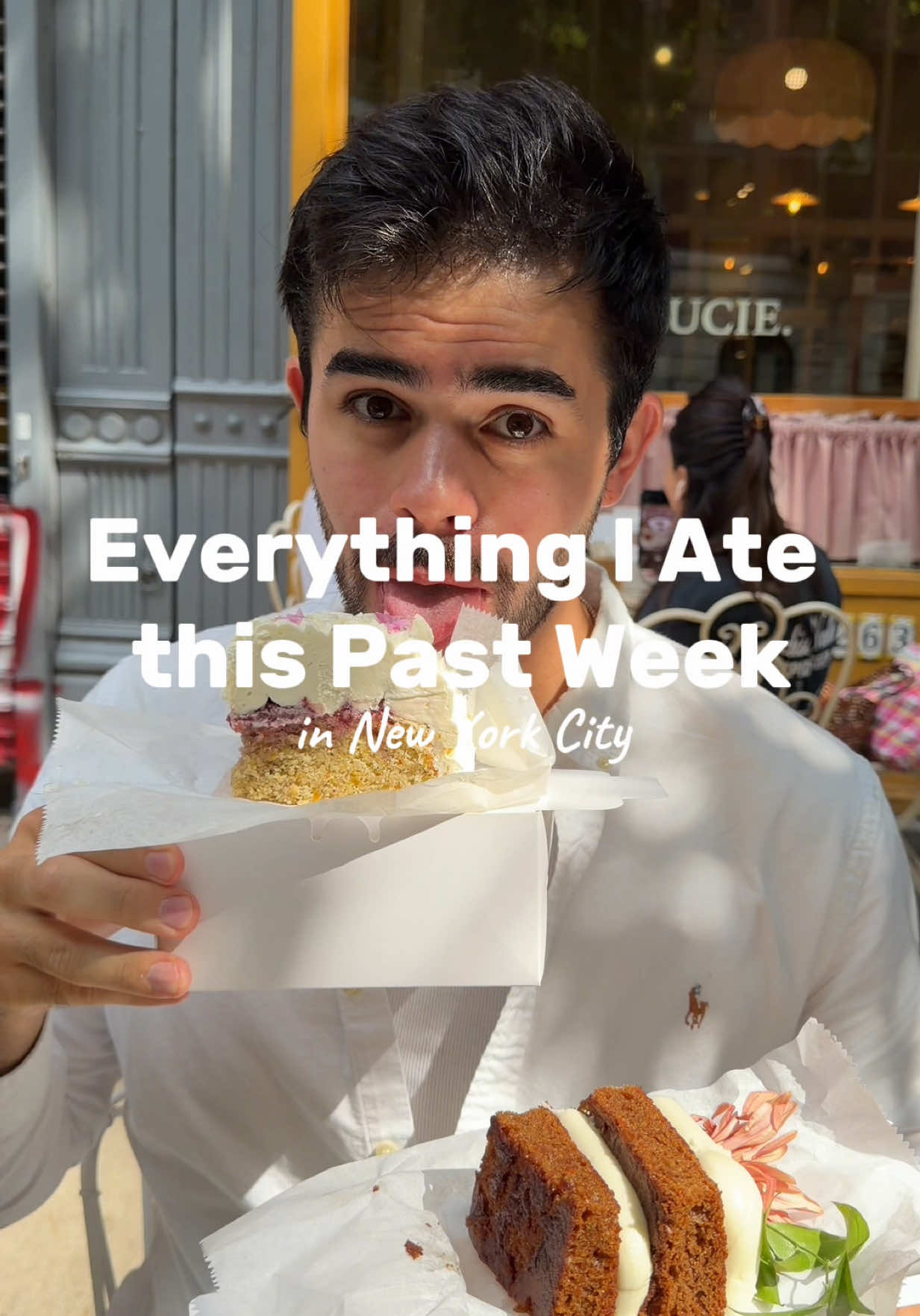Weekly roundup of the best food I ate in nyc last week! #nycfood #nyceats #newyorkcity #foodietiktok #nycrestaurants