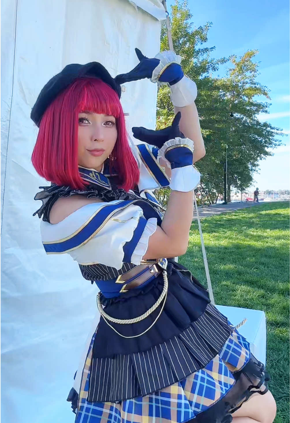 🌸 Def didn’t sleep all day yesterday after a weekend retreat… 👉🏻👈🏻 where did all my energy go ??  [ #kanaarima #kanacosplay #shericosplays #bkomachi #oshinokocosplay ]