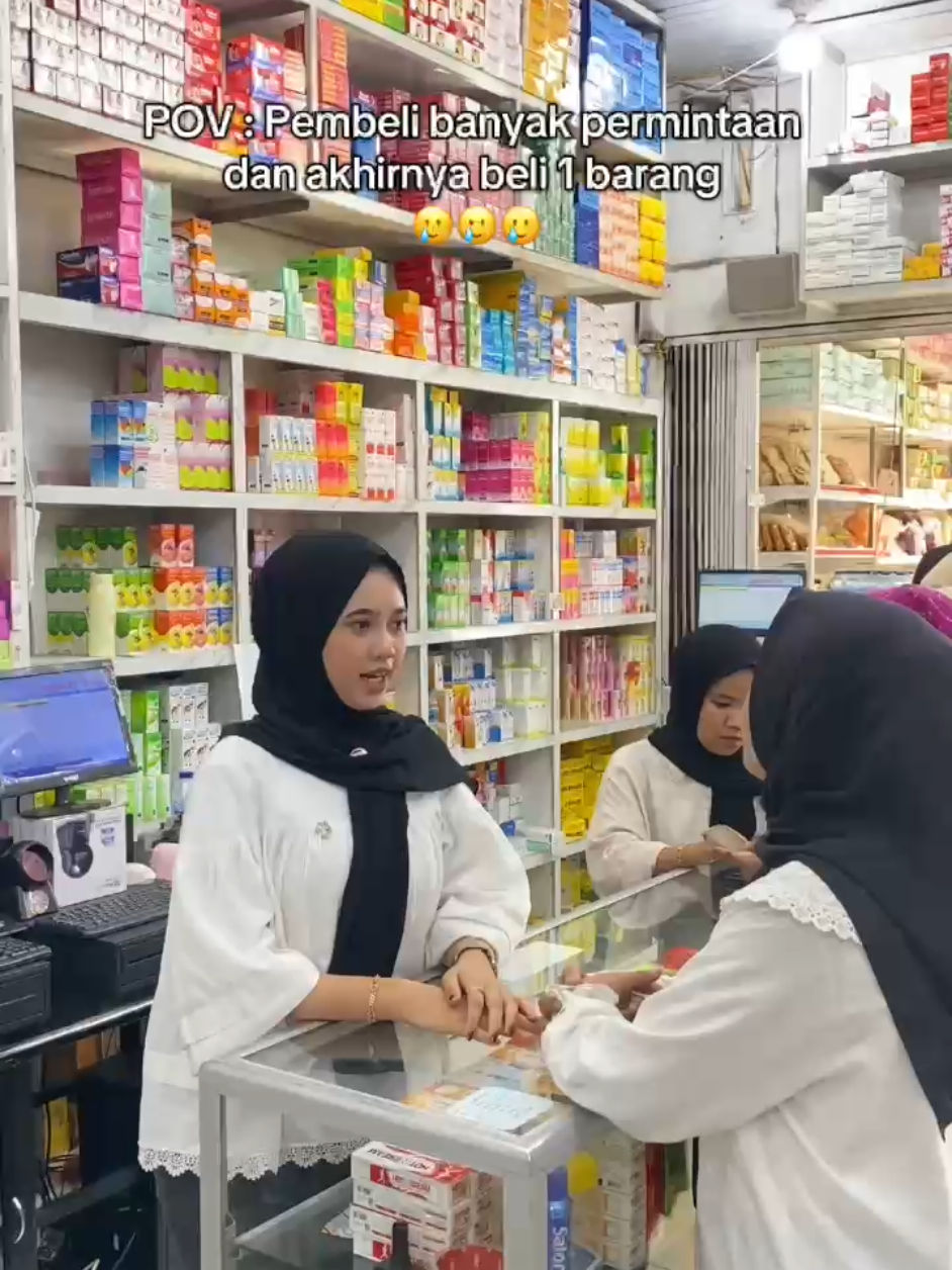 harus sabar 🫠😂 #fyppppppppppppppppppppppp #apotiksejatisimp4pasbar #apotek #justkonten #obat 