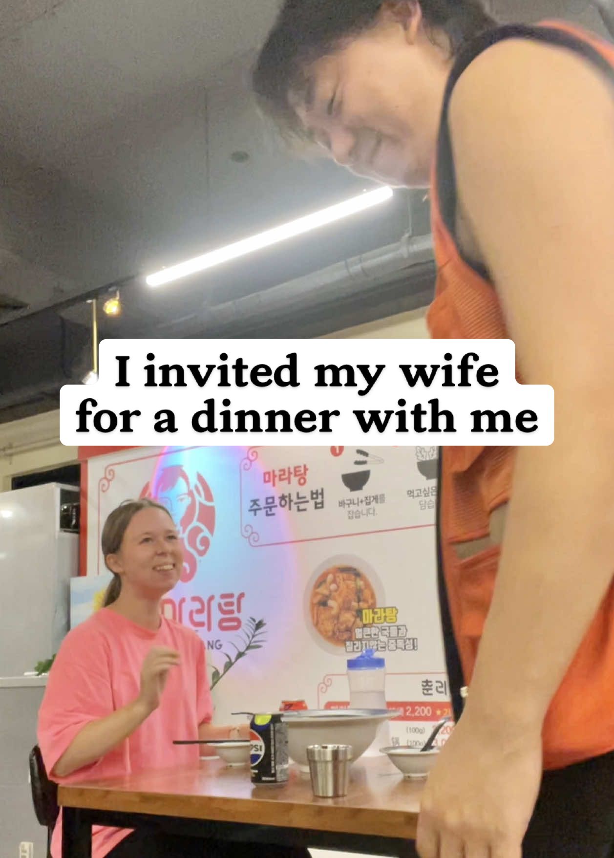 I took my wife for a budget dinner #debt #indebt #dinner #date #budgetmeals 