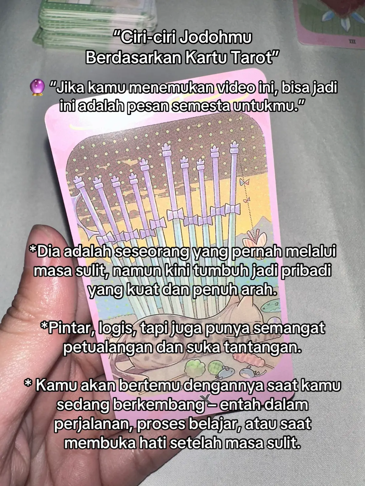 Mau dibacain lebih lengkap? Baca bio ya✨ #tarotok #tarotreading #generalreading #fypage #fyppppppppppppppppppppppp 