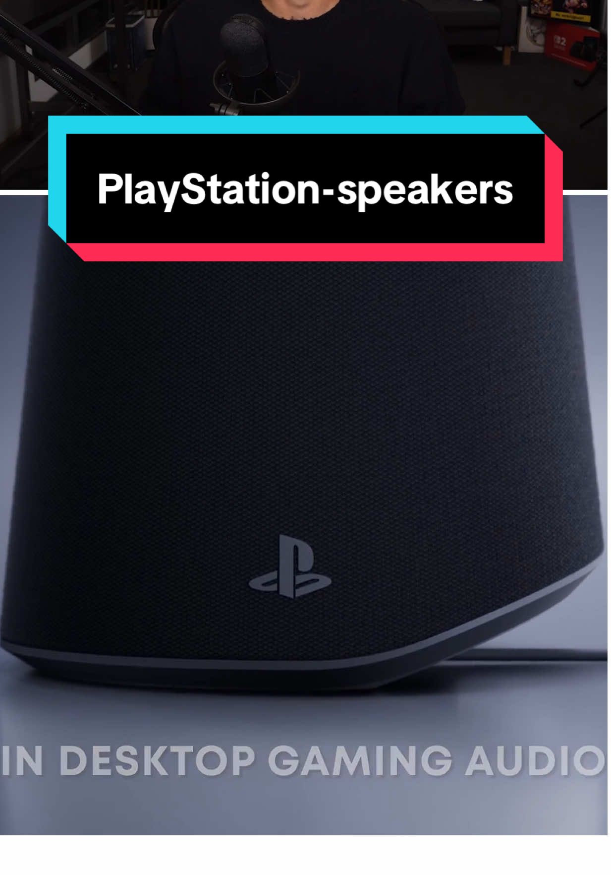 PlayStation Pulse Elevate-gamingspeakers van Sony voor de PS5 of PC #games #gamingentiktok 