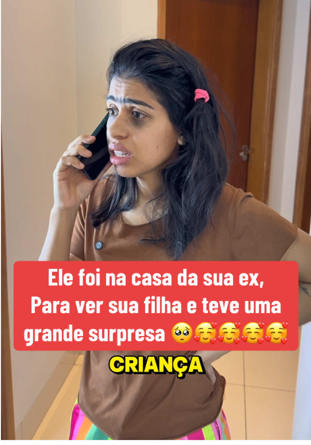 Ele foi na casa da sua ex para ver sua filha e teve uma grande surpresa🥺🥰#amor #filhos #ex #familia #casamento 