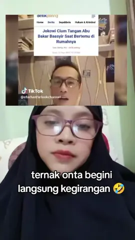 Abubakar Ba'asyir berkunjung ke rumah Jokowi.. @E'Farhan FarLooK01 