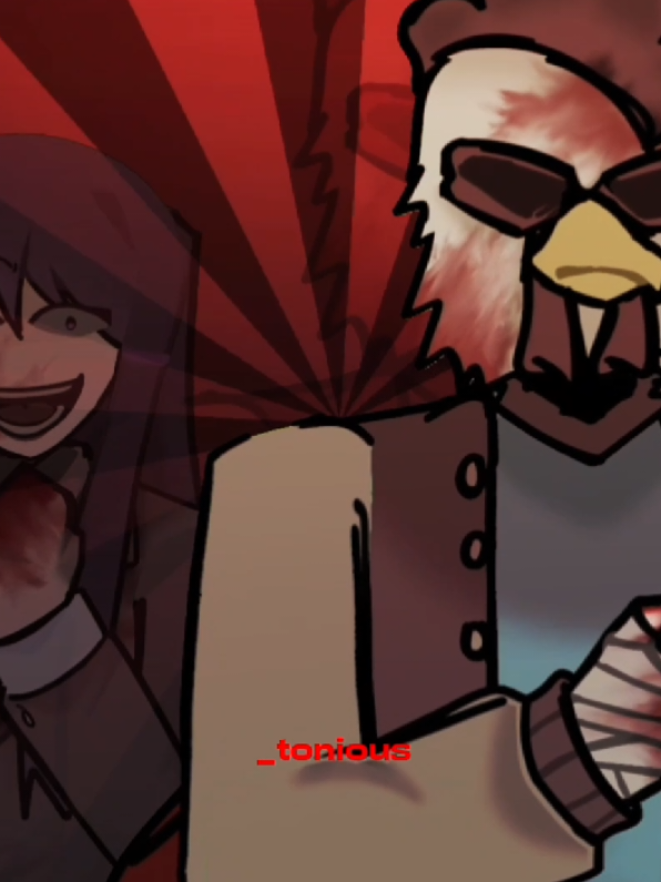 #dokidokiliteratureclub #hotlinemiami #animationmeme #jacket #yuri