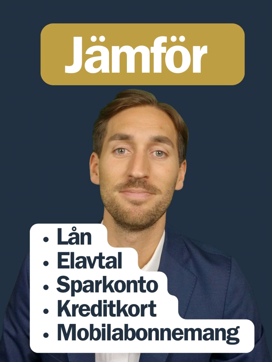 Annons för mitt jämförelseverktyg. Du hittar verktyget via länken i min Profilbeskrivning. Det största ekonomiska misstaget du kan göra är att betala mer än du behöver.. Spara pengar genom att jämföra elavtal, mobilabonnemang, lån, kreditkort, sparkonto och försäkringar! #vardagsekonomi #privatekonomi #privatekonomen #jämför