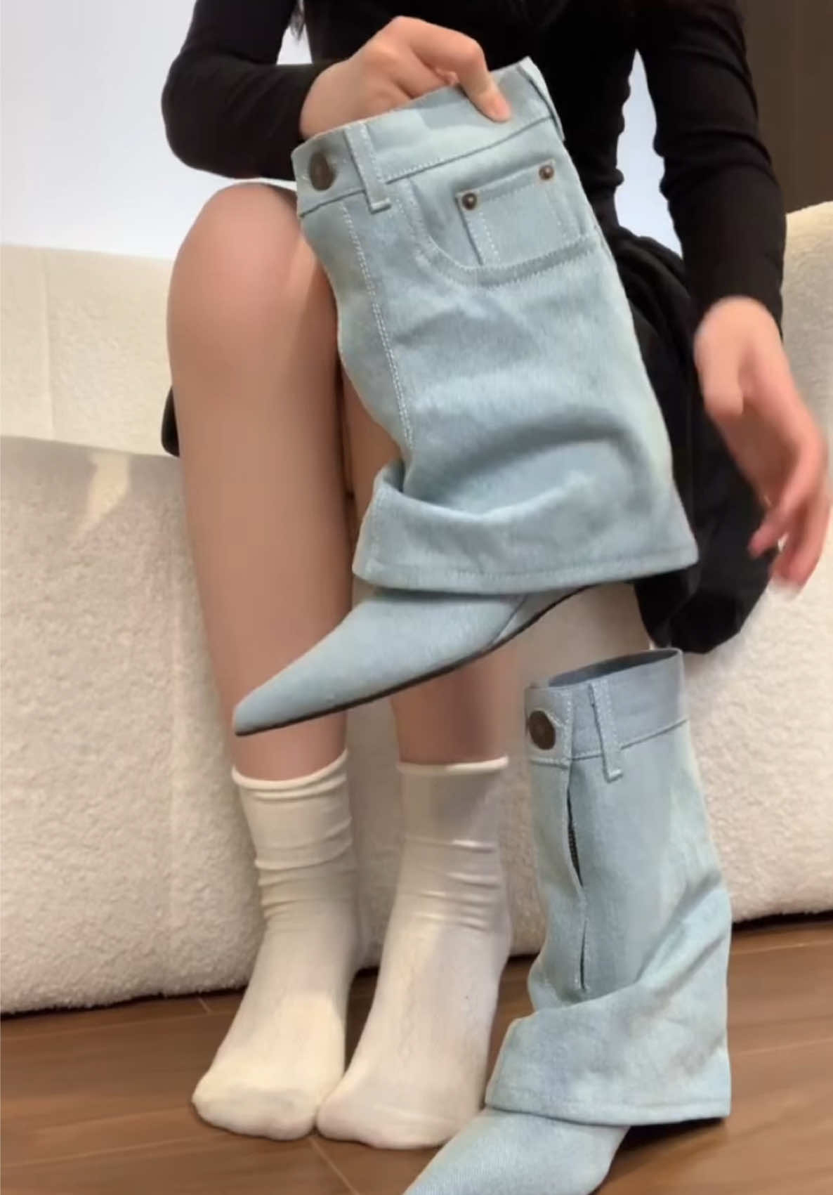 Xinh lạ mà sang nhen #xuhuong #boots #fashion #outfitideas #thoitrang 