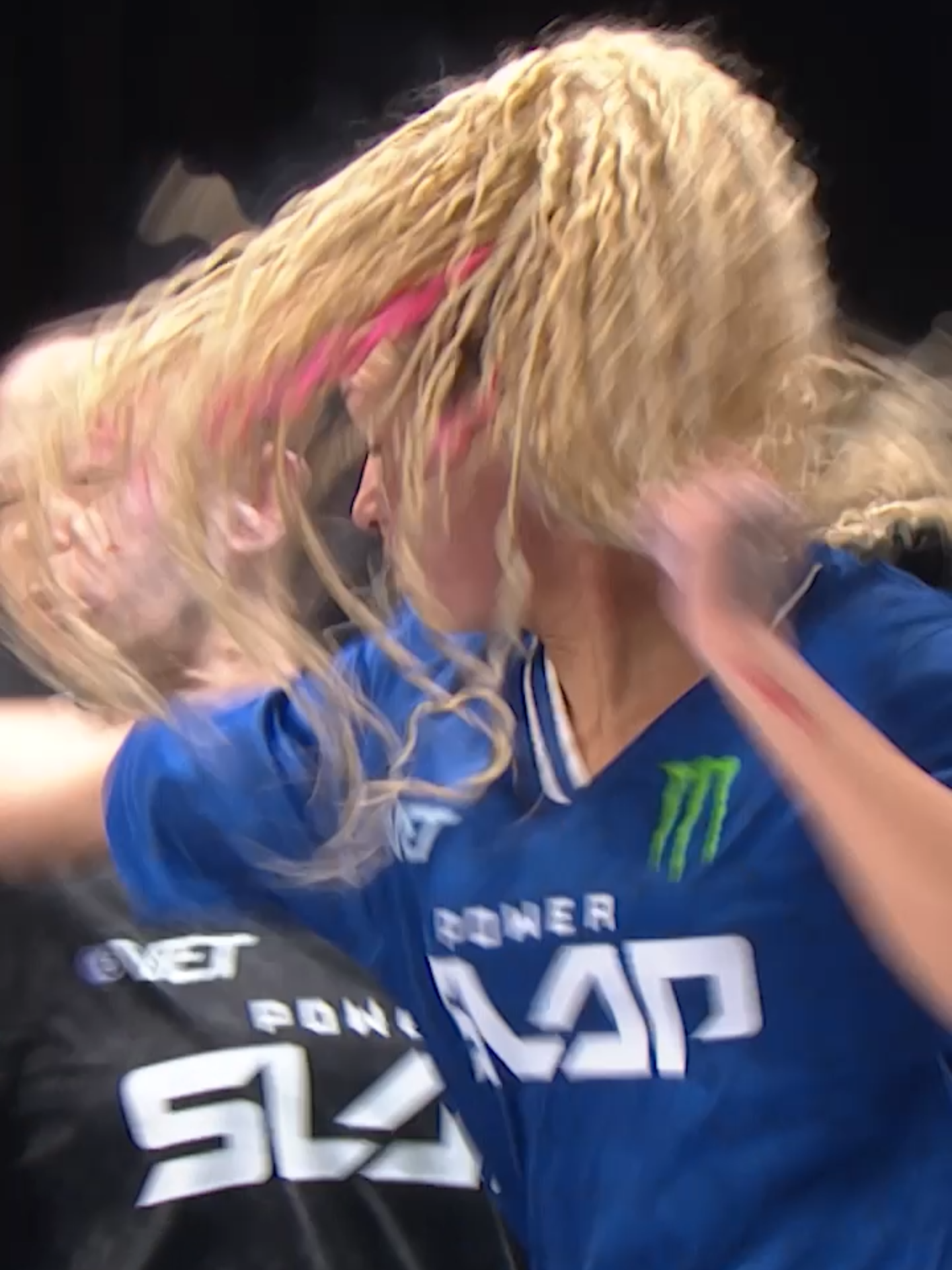 @hollyhoodhaleyj went at it in her debut at #PowerSlap13 💥 Who's ready for her return this friday at $VET #PowerSlap15? [ 9p ET/6p PT | Live on YouTube | Tix available at link in bio 🎟️ ]