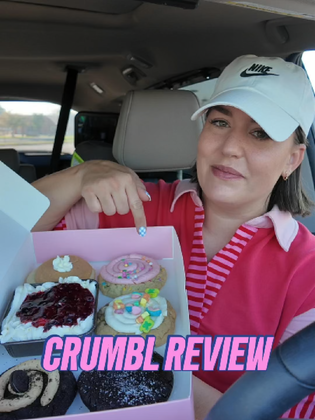 Pretty solid variety of flavors for this week @crumbl 🍪 #crumbl #crumblreview #crumblflavors #flavorsoftheweek #eatwithme #foodreviews #sweettooth #cookies