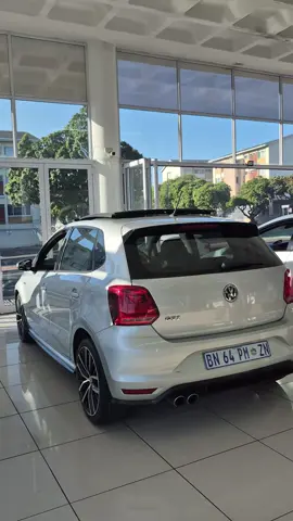 STILL AVAILABLE POLO 6C GTI  CONTACT  0️⃣6️⃣5️⃣8️⃣6️⃣1️⃣4️⃣9️⃣4️⃣6️⃣ For more information  2017 model  145 000 Km on the clock  ● Pristine condition  DSG transmission  ● +/-4999 installment ⭕️ 3 Months bankstatements  ⭕️ 3 months payslips ⭕️ Drivers license and ID Trade ins ✅️ Cashback #Don 't require a license #DURBAN #Johannesburg #CAPETOWN #FYP 