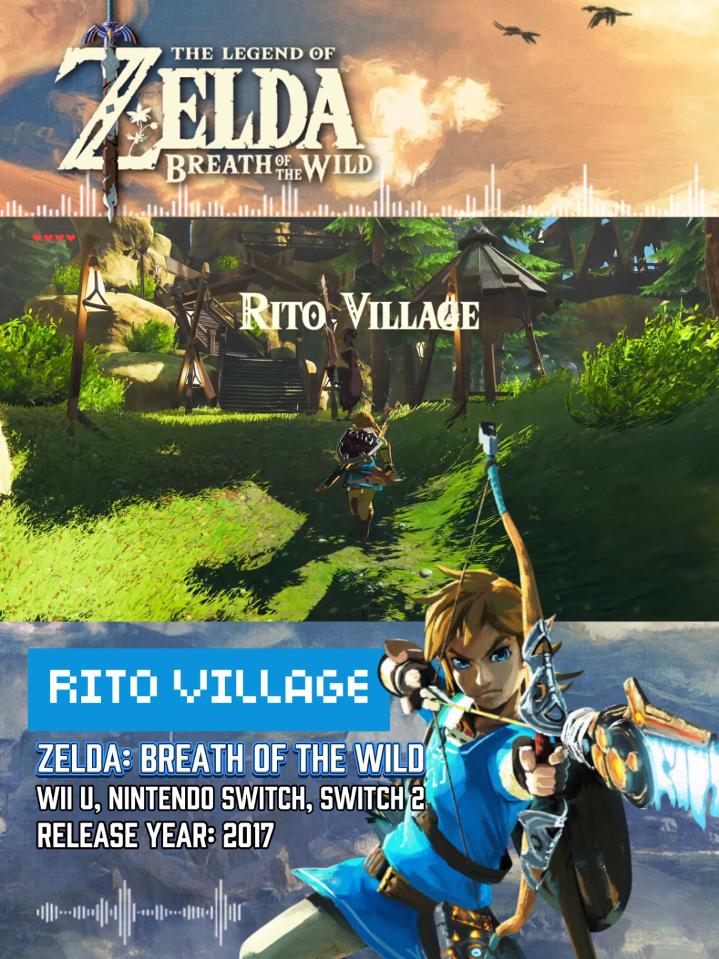 Rito Village - Zelda: Breath of the Wild ✨️ #zelda #zeldabreathofthewild #nintendo #gamingmusic #videogamemusic #nintendoswitchgames #zeldatotk #zeldamusic #zeldaedit 