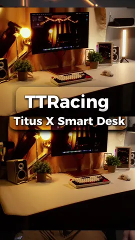 TTRacing Titus X Smart Desk โต๊ะทำงานและเล่นเกมที่ผมไว้ใจในคุณภาพ และใช้งานจริงในทุกๆวัน #ttracing #ttracingtitusxsmartdesk #titusx #โต๊ะทํางาน #โต๊ะเกมมิ่ง @TTRacing Thailand 